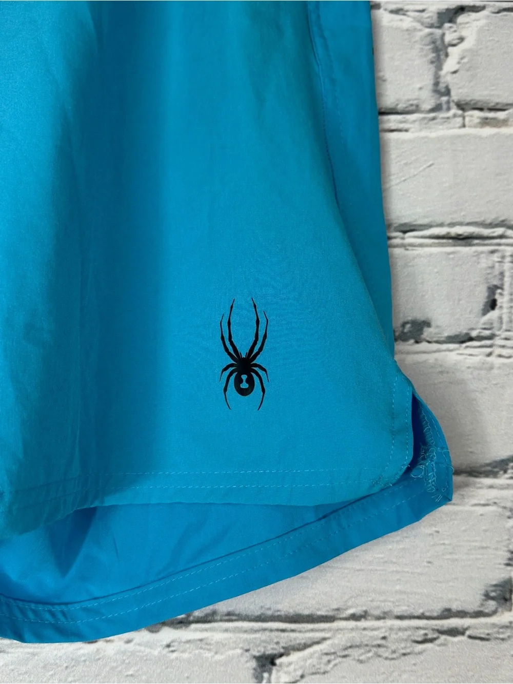 Spyder Hybrid Sport Swimsuit Board Shorts Large Blue UV Protection Surf Beach